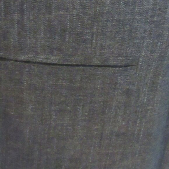 Hugo Boss Maks Wool and Linen Jacket, German Made, Size 54, Charcoal Gray, K215 - Picture 3 of 7